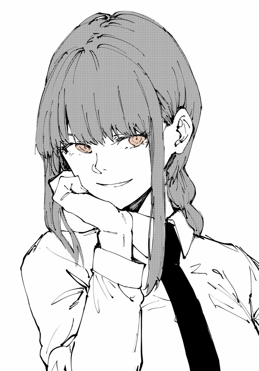 makima (chainsaw man) drawn by katsuwo_(jinsei_ano_hi_made_kimi_to_kyousou)