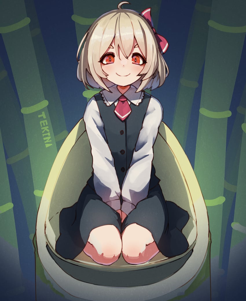 rumia (touhou and 1 more) drawn by tekina_(chmr)