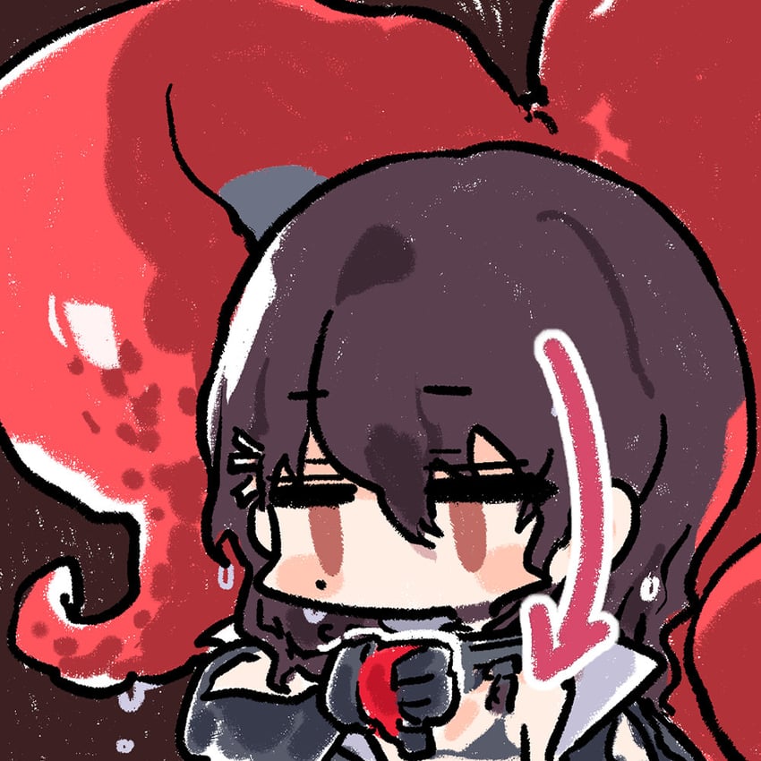 hatsuchiri (girls' frontline and 1 more) drawn by cui_pi_zha_xia_qiu