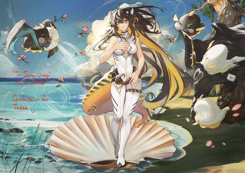 juna unagi (chromashift and 1 more) drawn by fadingz