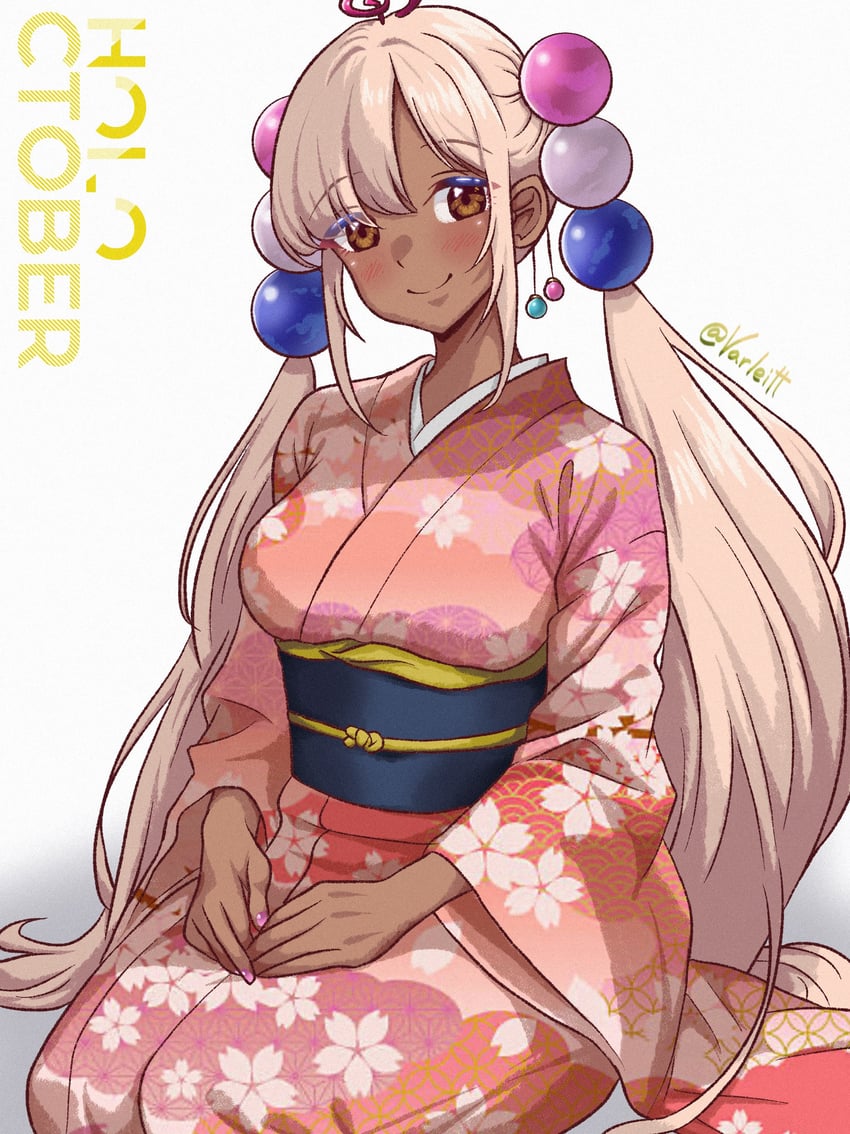 tsukumo sana (hololive and 1 more) drawn by varliet