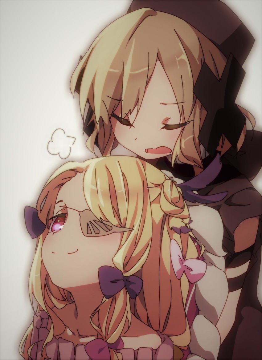 shadowgale and pfle (mahou shoujo ikusei keikaku and 1 more) drawn by boro_(tn-boro)
