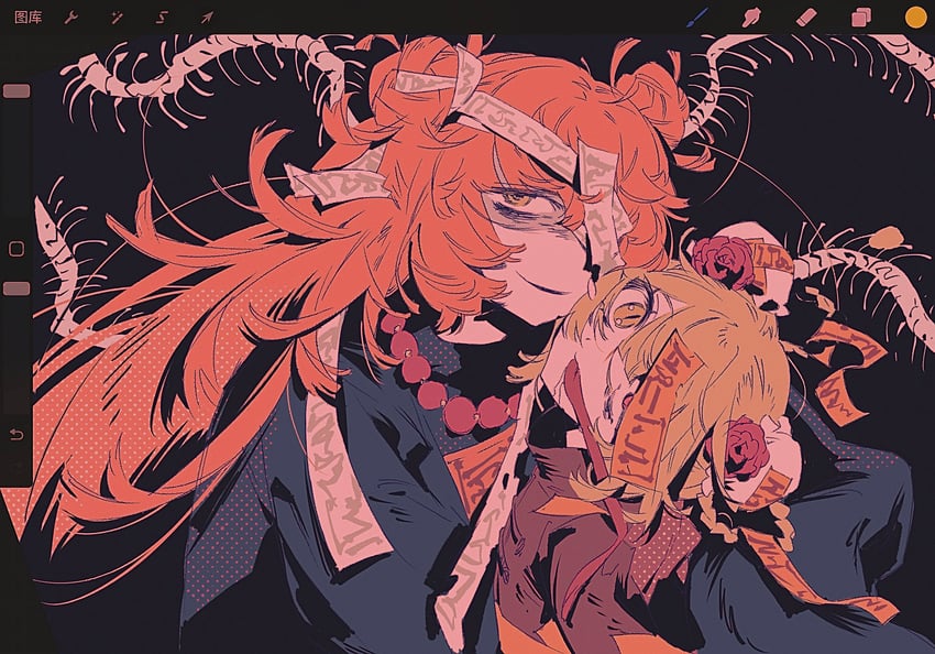 ishmael and don quixote (project moon and 1 more) drawn by meijiichigo