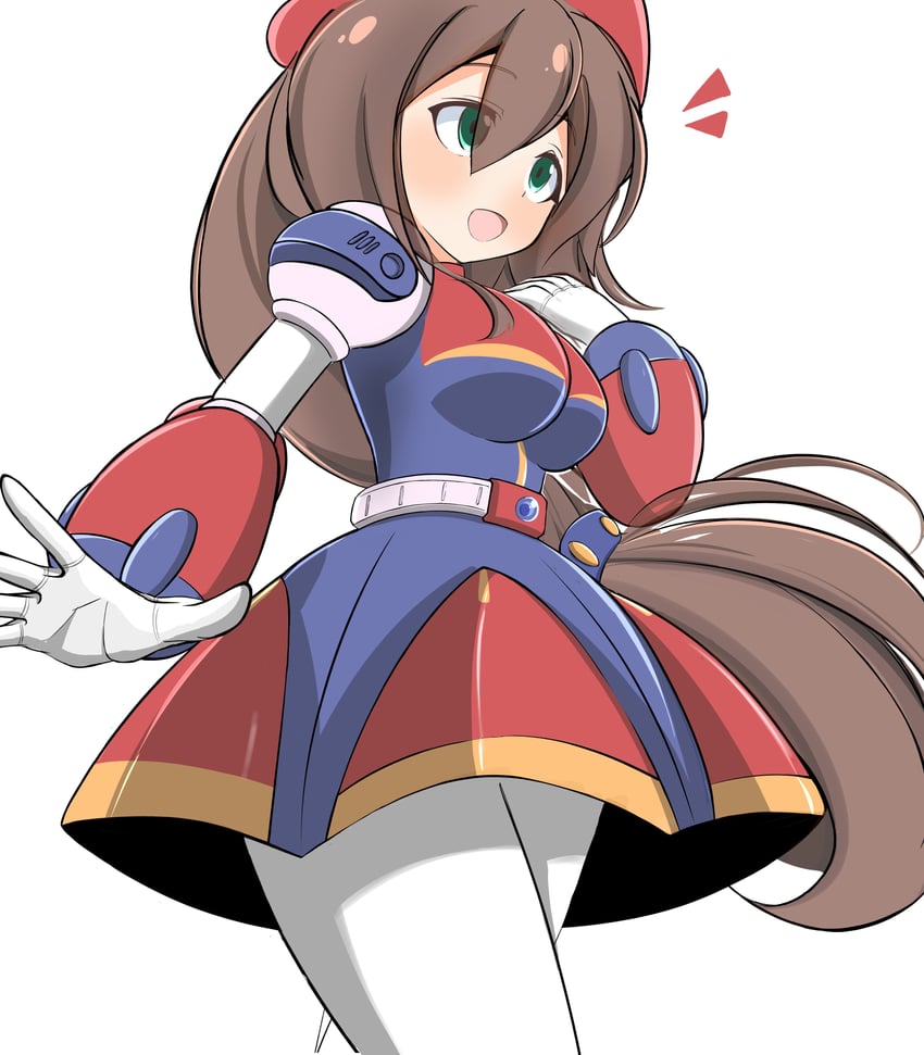 iris (mega man and 1 more) drawn by haruwo0096