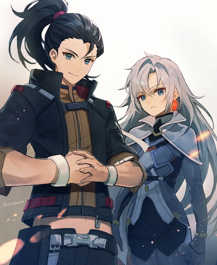 a and matthew (xenoblade chronicles and 2 more) drawn by leaf_(esabacoo)