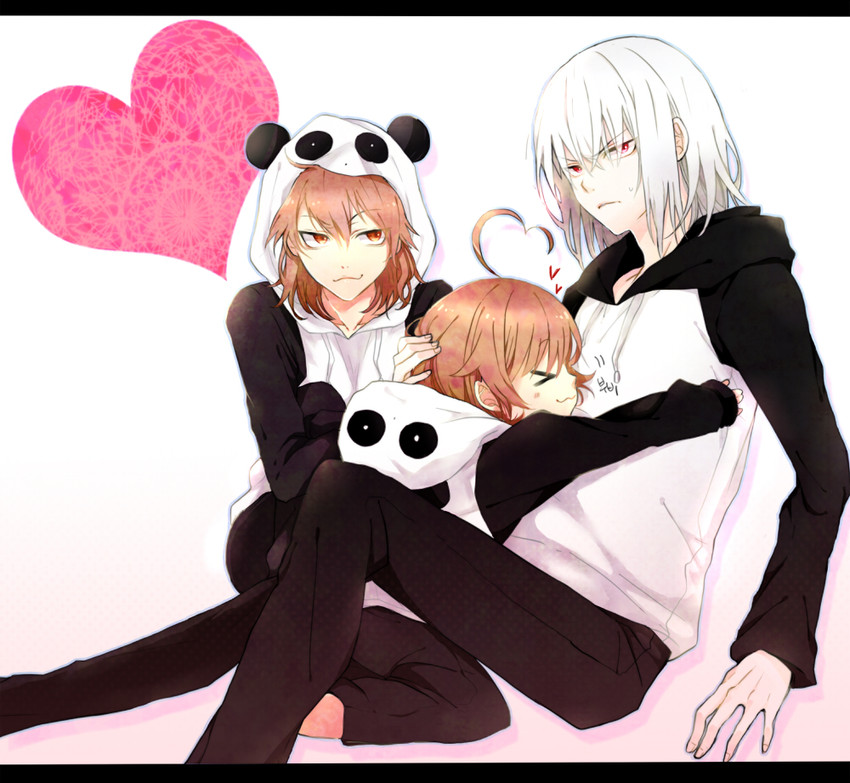 accelerator, last order, and misaka worst (toaru majutsu no index and 1 more) drawn by gung