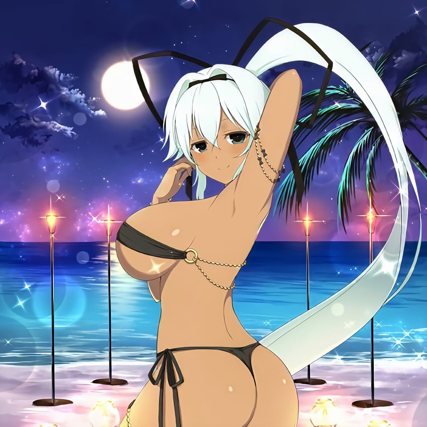 yuyaki (senran kagura and 2 more) drawn by yaegashi_nan