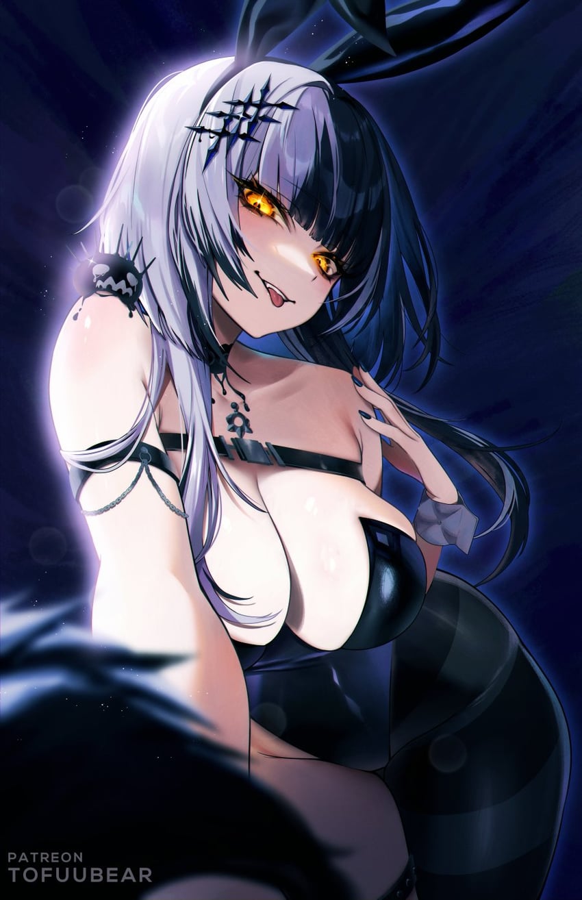 shiori novella and yorick (hololive and 1 more) drawn by tofuubear