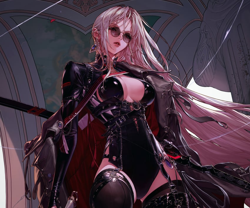 female slayer and spectre (dungeon and fighter) drawn by kim_hana