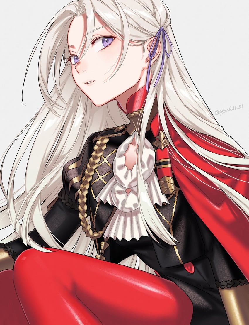 edelgard von hresvelg (fire emblem and 1 more) drawn by shamu_(peach11_01)