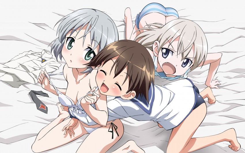sanya v. litvyak, eila ilmatar juutilainen, and miyafuji yoshika (world witches series and 1 more)