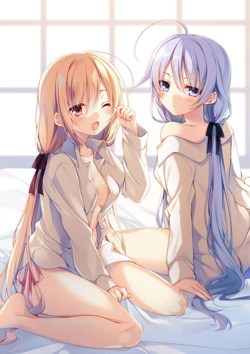ayano kina and ayano kii (original) drawn by toosaka_asagi