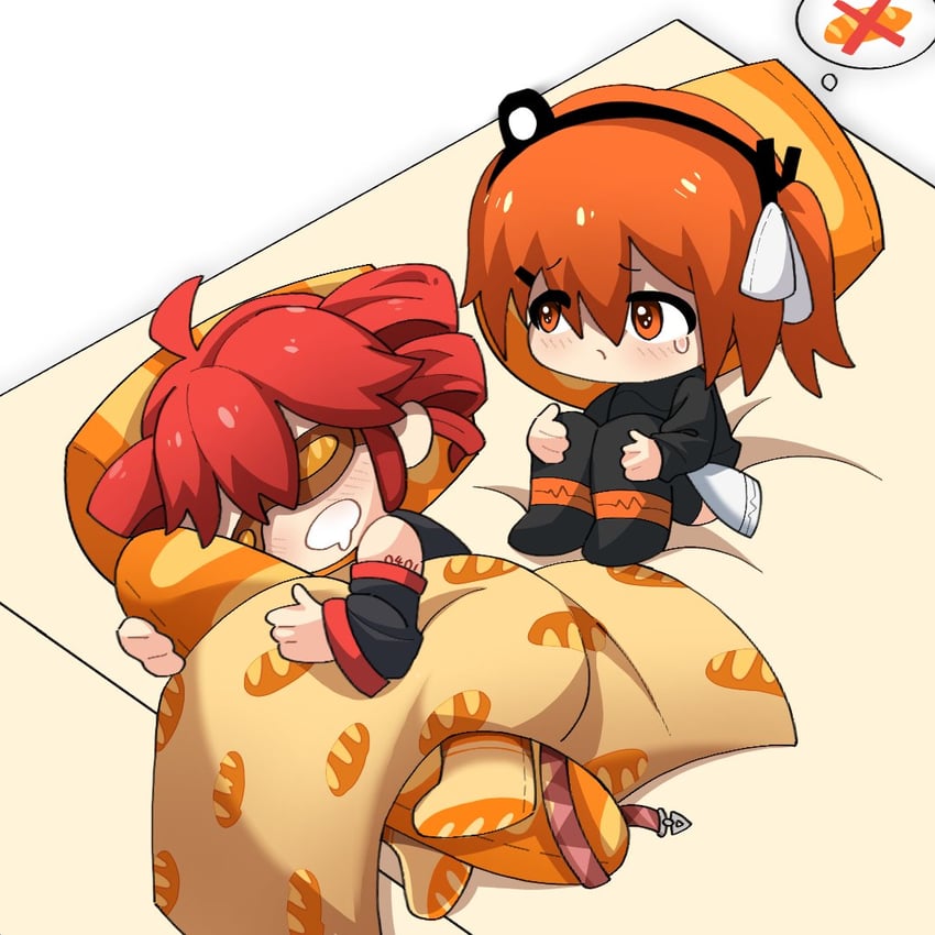 kasane teto and adachi rei (utau and 1 more) drawn by yi_xing_luren