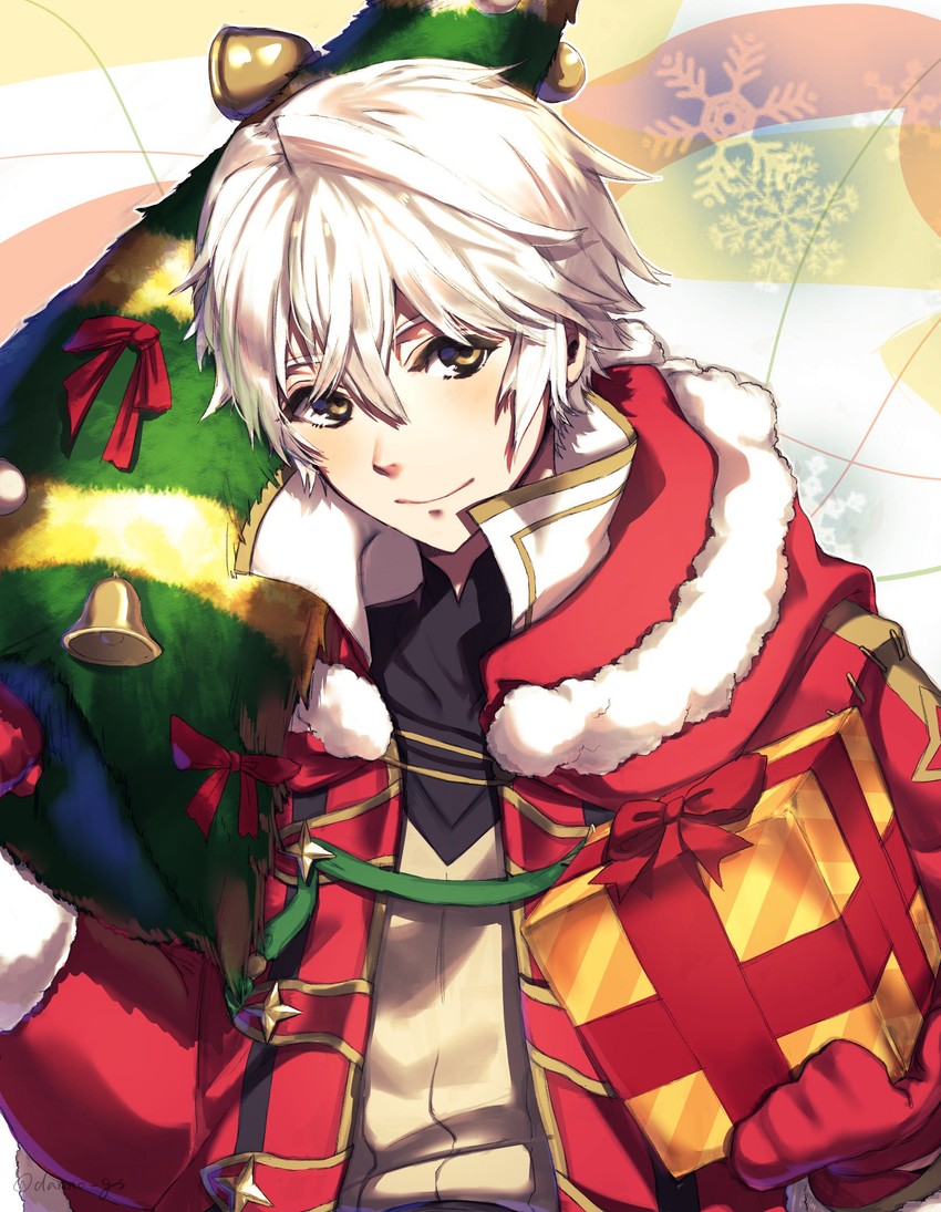 male robin (fire emblem and 2 more) drawn by danno_gs