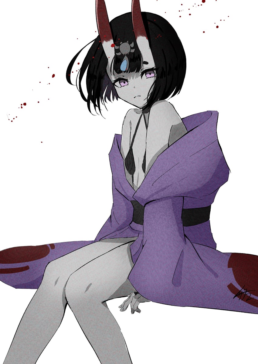 shuten douji (fate and 1 more) drawn by izanaware_game