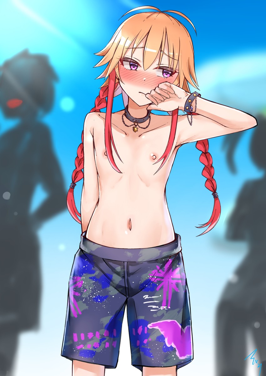 ninomiya asuka (idolmaster and 1 more) drawn by mabanna