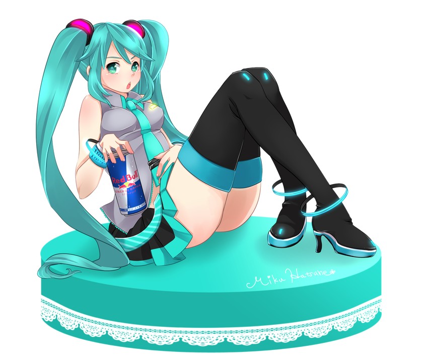 hatsune miku (vocaloid and 1 more) drawn by ruca_(ci_zo)