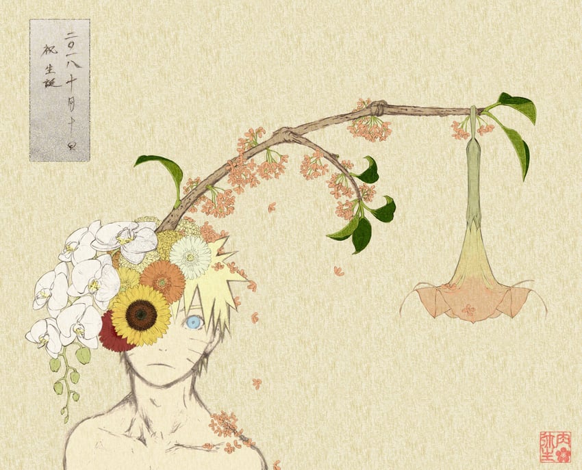 uzumaki naruto (naruto and 1 more) drawn by nikuyayoi