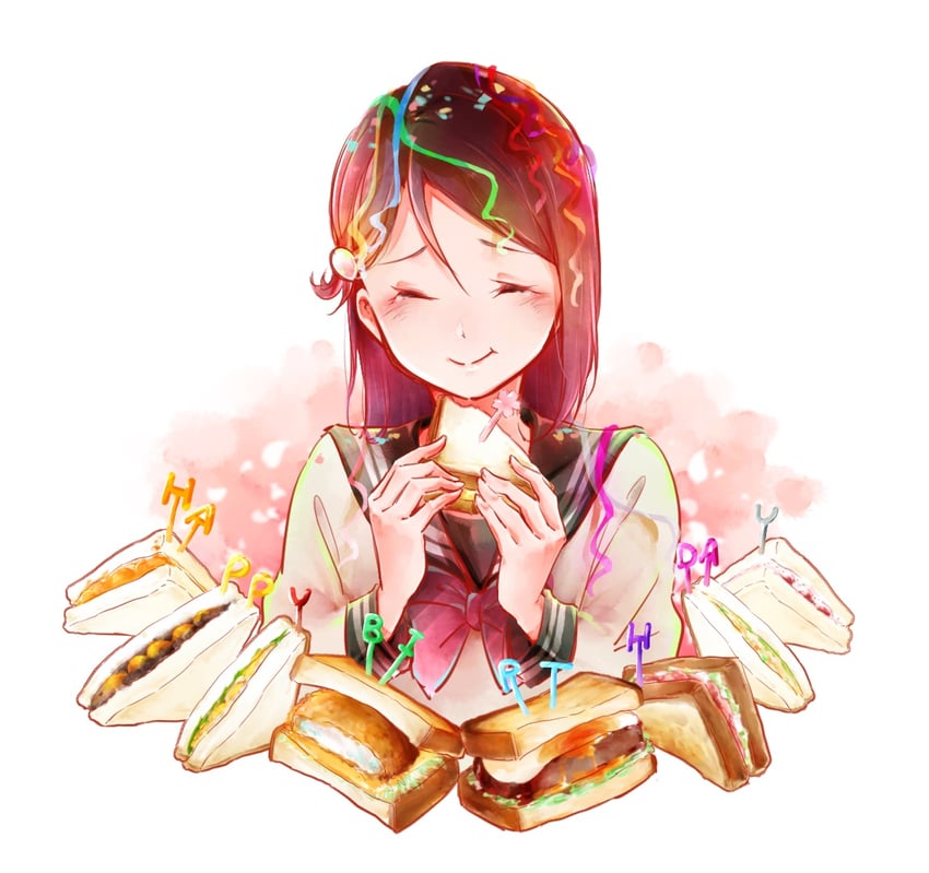 sakurauchi riko (love live! and 1 more) drawn by aotsubaki_toto