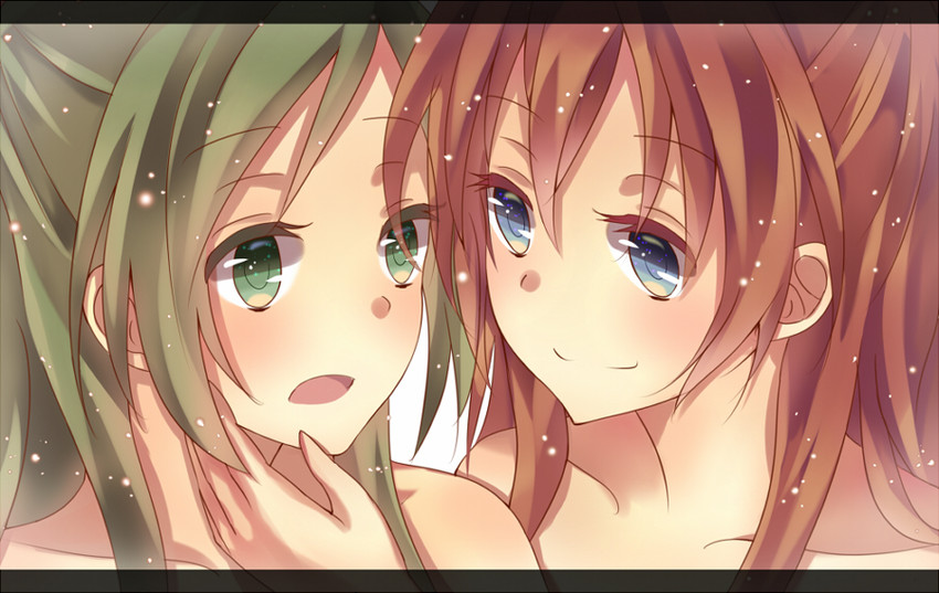 houjou hibiki and minamino kanade (precure and 1 more) drawn by saya_(ccmkk54)