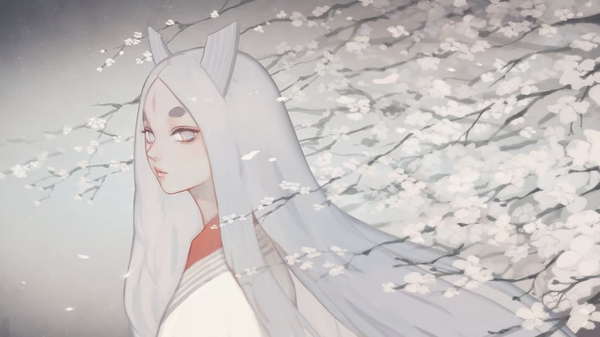 ootsutsuki kaguya (naruto and 1 more) drawn by yueko_(jiayue_wu)