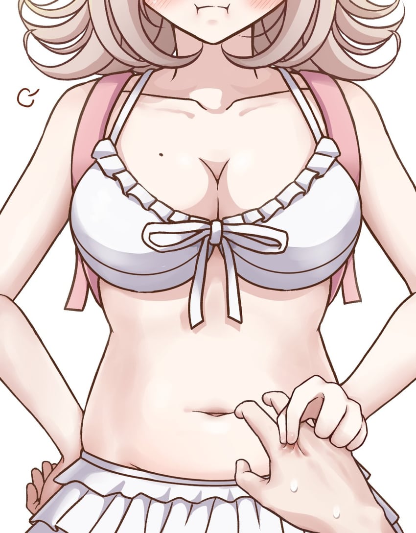 nanami chiaki (danganronpa and 1 more) drawn by kmnm_1403