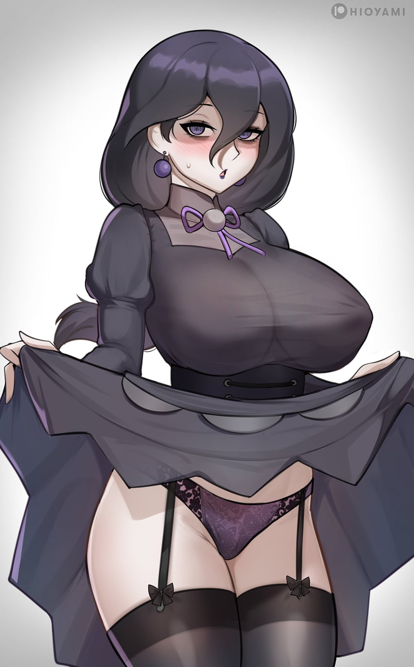 hex maniac (pokemon and 1 more) drawn by hioyami