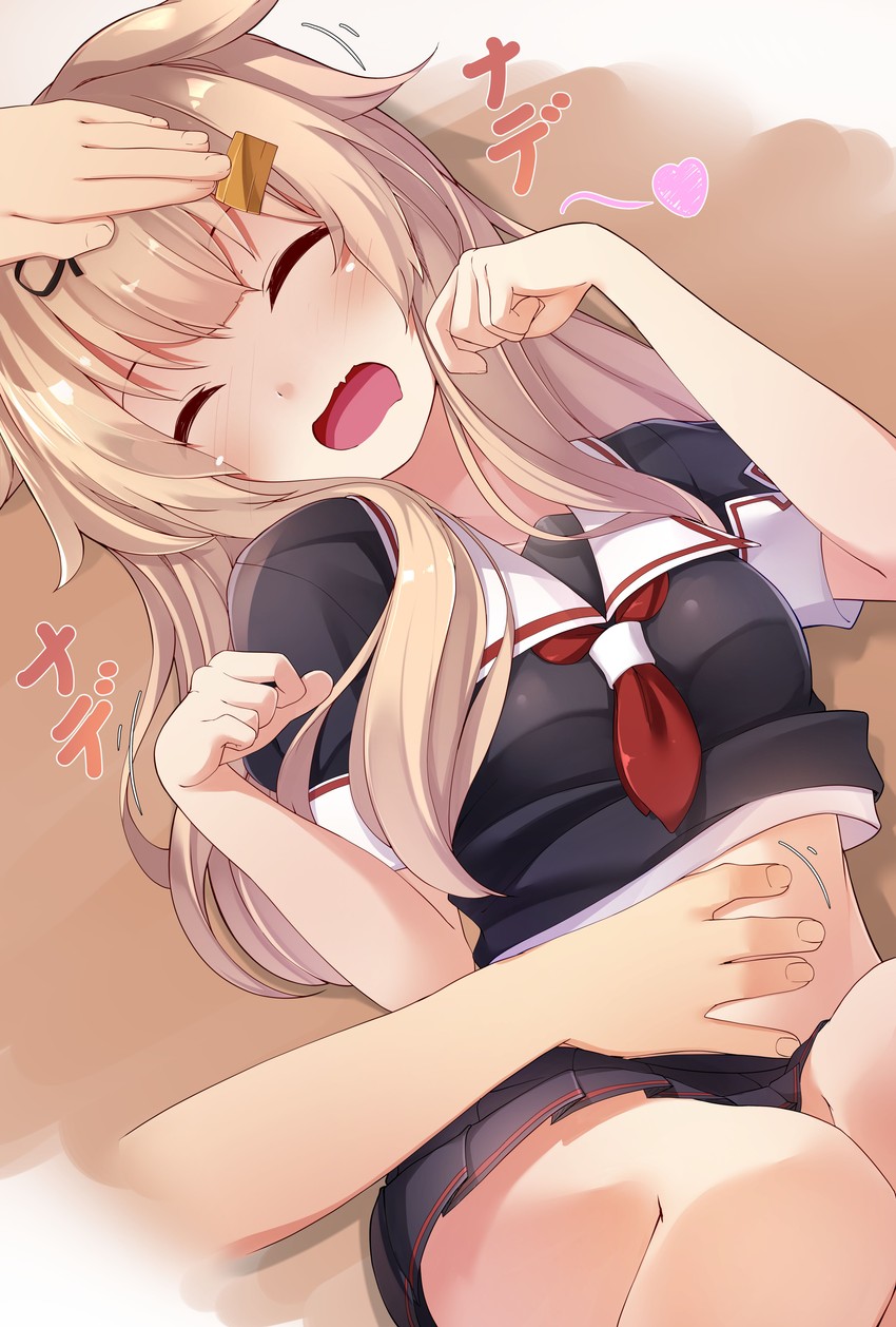 yuudachi and yuudachi kai ni (kantai collection) drawn by hibiki_(zerocodo)