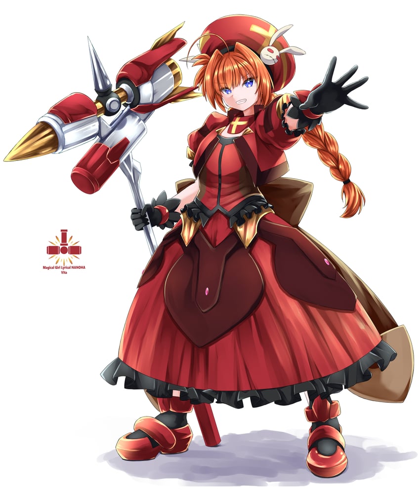 vita and graf eisen (lyrical nanoha and 1 more) drawn by sougetsu_izuki