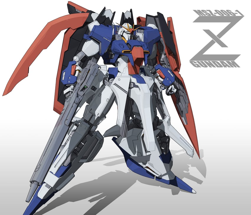 zeta gundam (original and 2 more) drawn by g-db