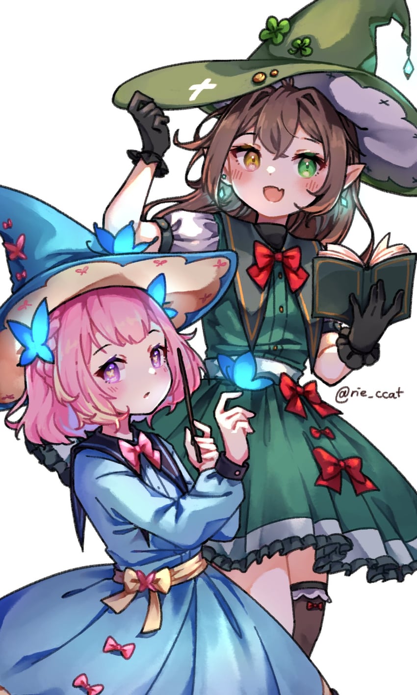 sim chan and lunaby (hojo studio) drawn by rie_ccat