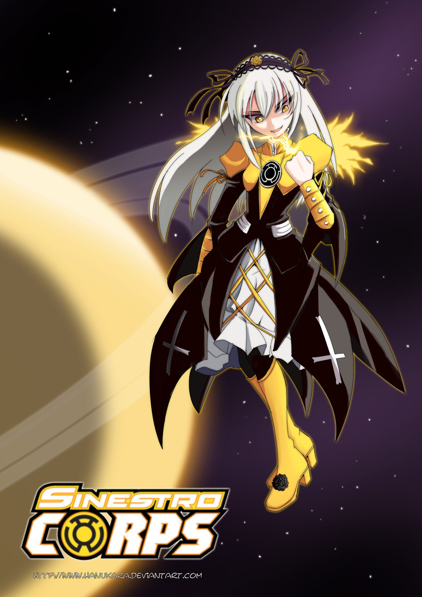 suigintou and sinestro corps (rozen maiden and 2 more) drawn by maotorata