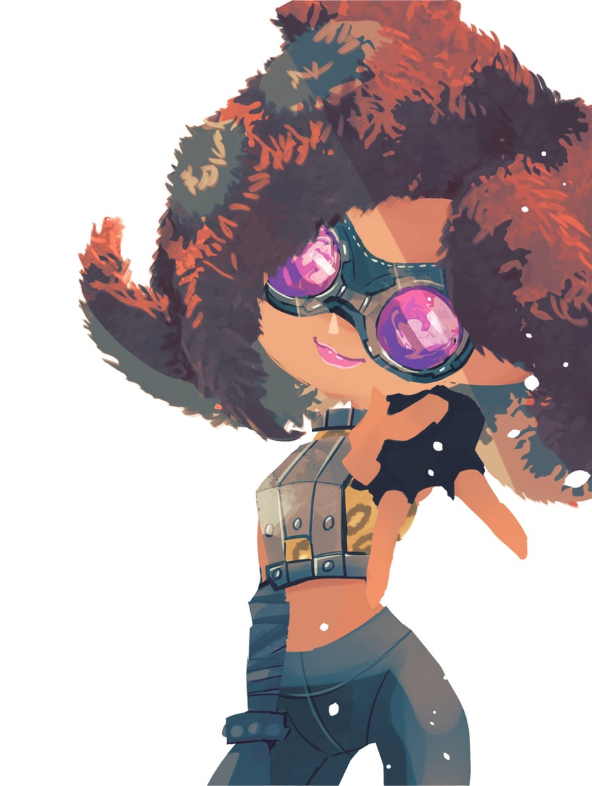 takozonesu and fuzzy octoling (splatoon and 1 more) drawn by koike3582
