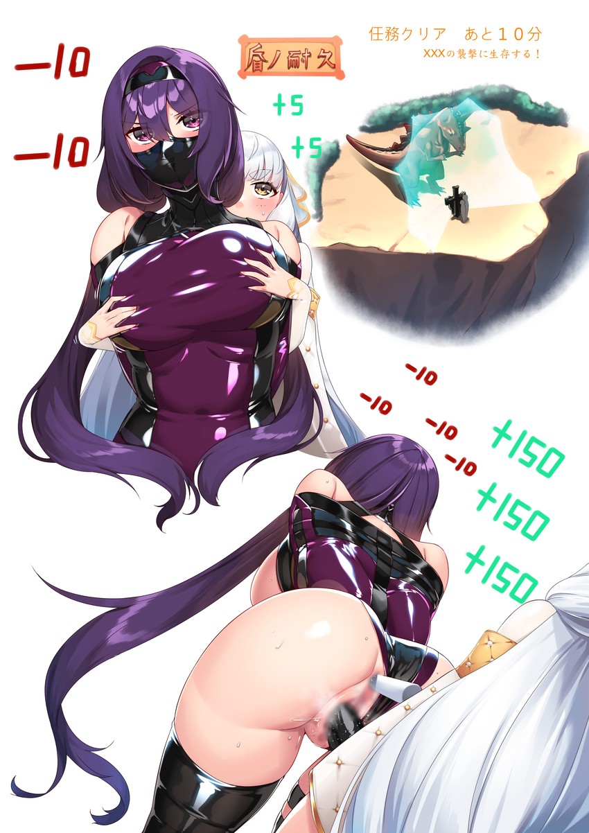 murakumo and hie (original and 1 more) drawn by hiememiko
