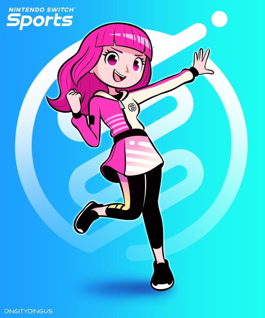sportsmate (nintendo switch sports) drawn by vinny_(dingitydingus)