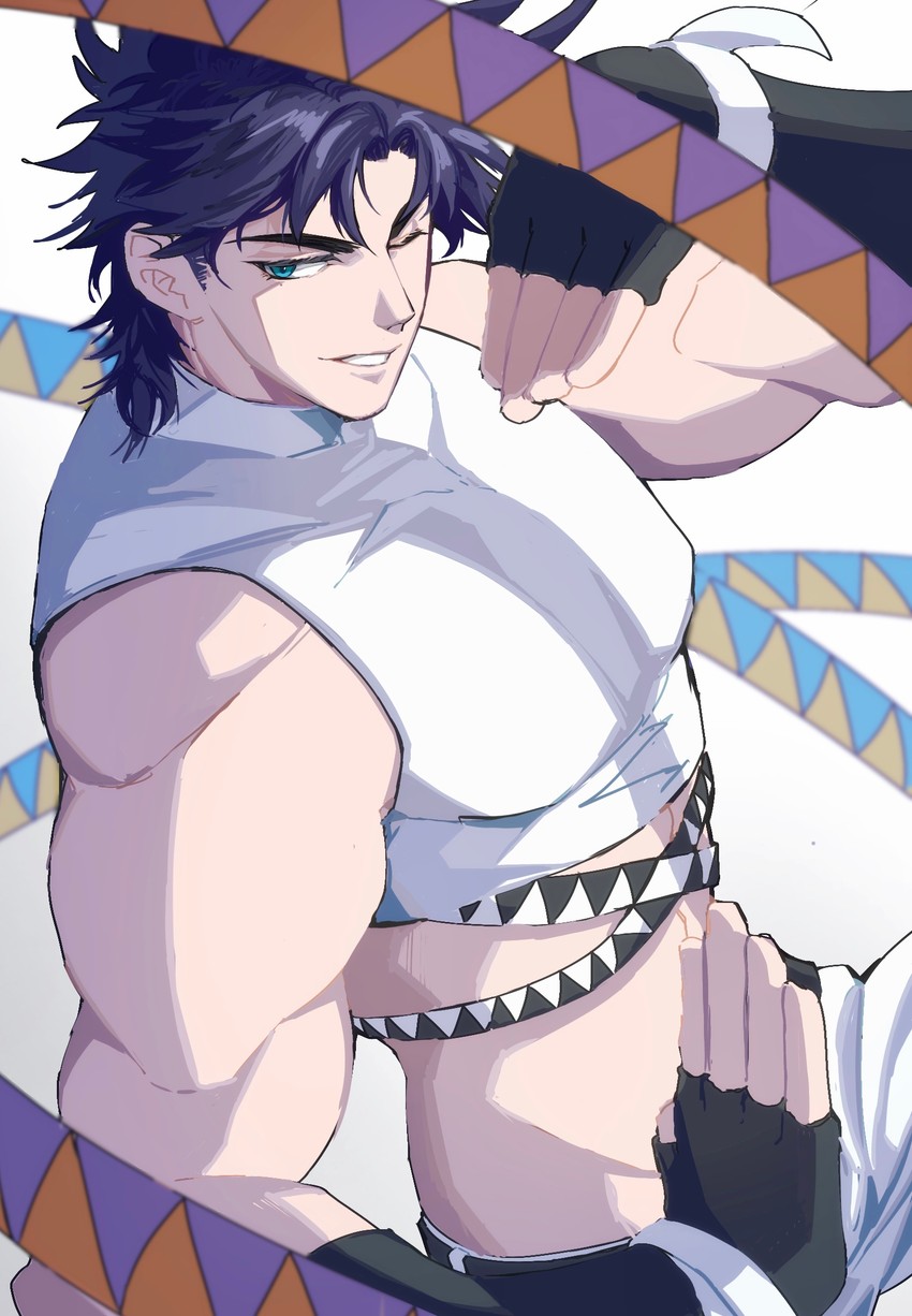 joseph joestar (jojo no kimyou na bouken and 1 more) drawn by musou_(asatomjj)