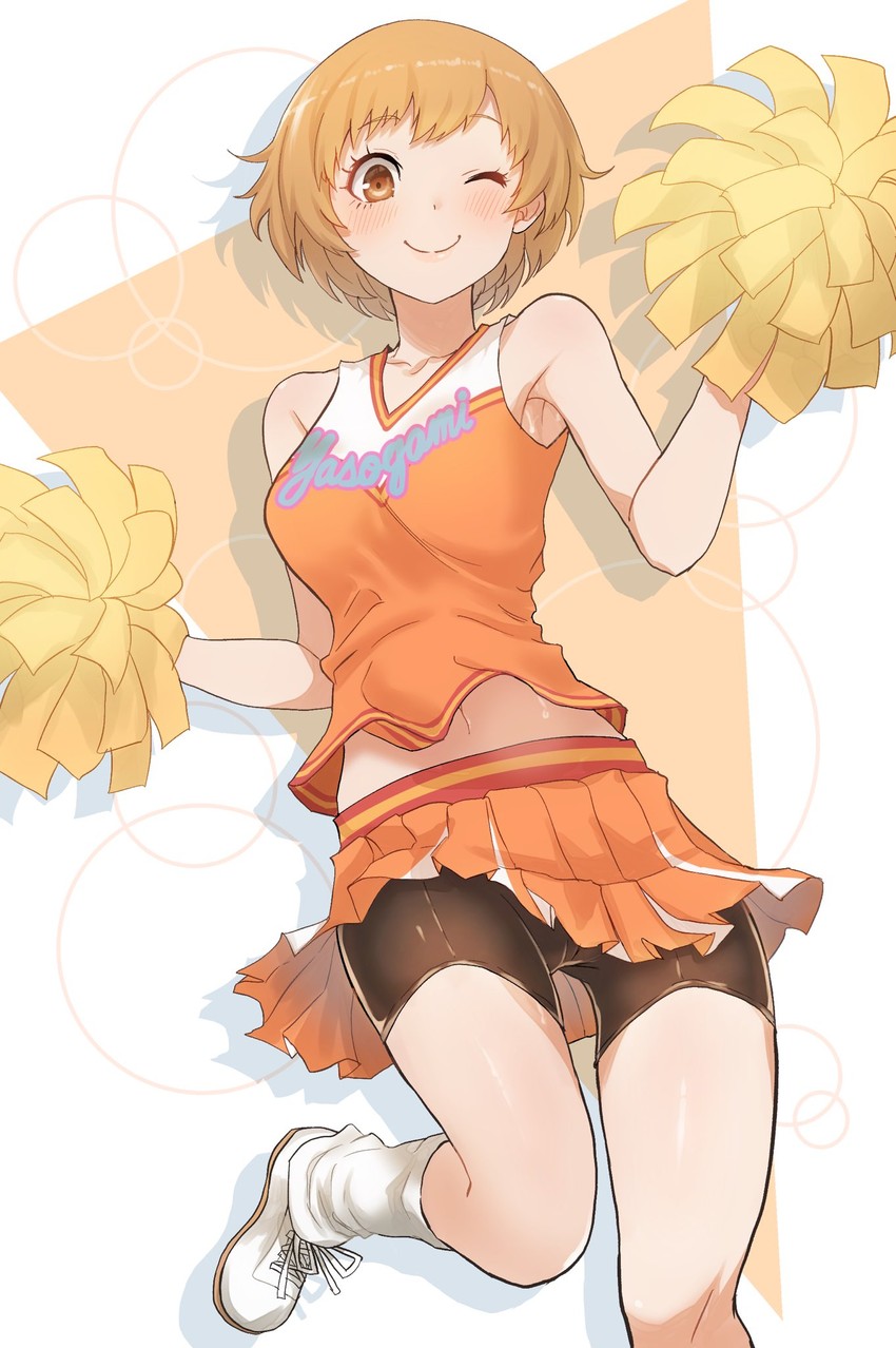 satonaka chie (persona and 1 more) drawn by kurosususu