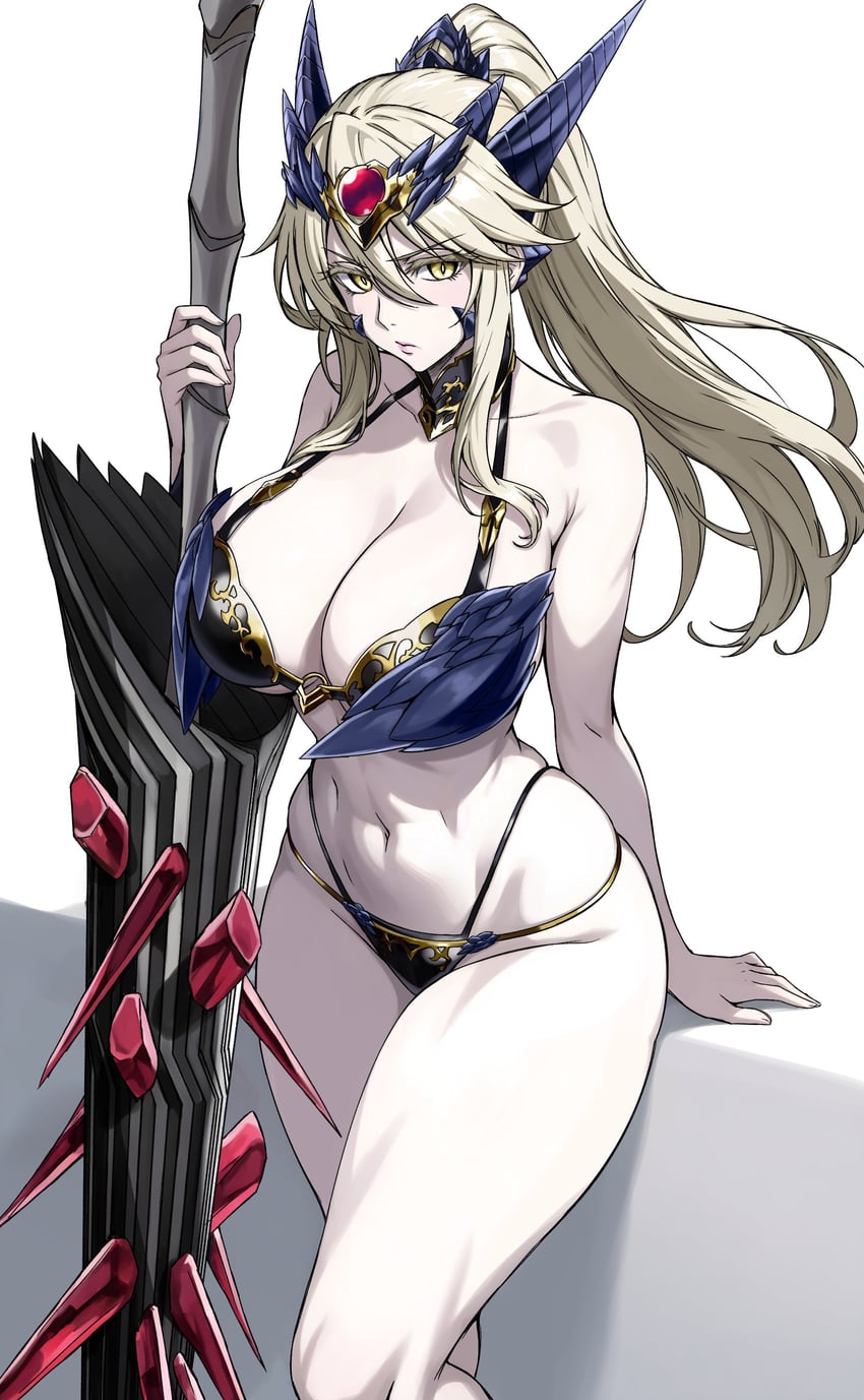 artoria pendragon (fate and 1 more) drawn by zantyarz