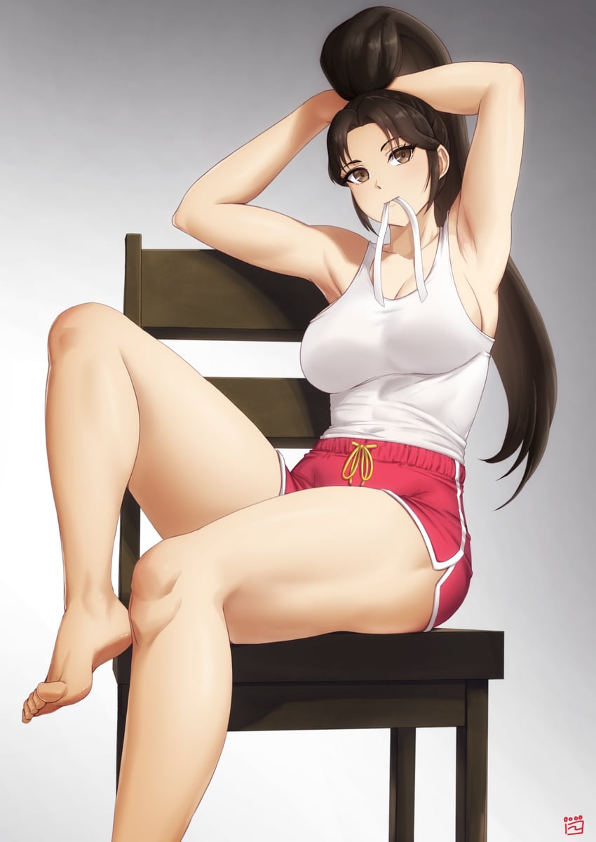 shiranui mai (street fighter and 2 more) drawn by finalcake
