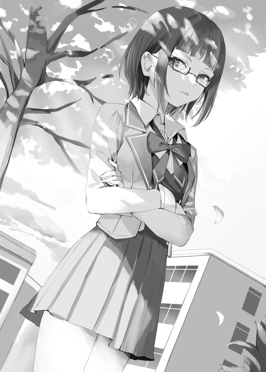 taniyama sayaka (tokidoki bosotto roshia-go de dereru tonari no alya-san) drawn by momoko_(momopoco)
