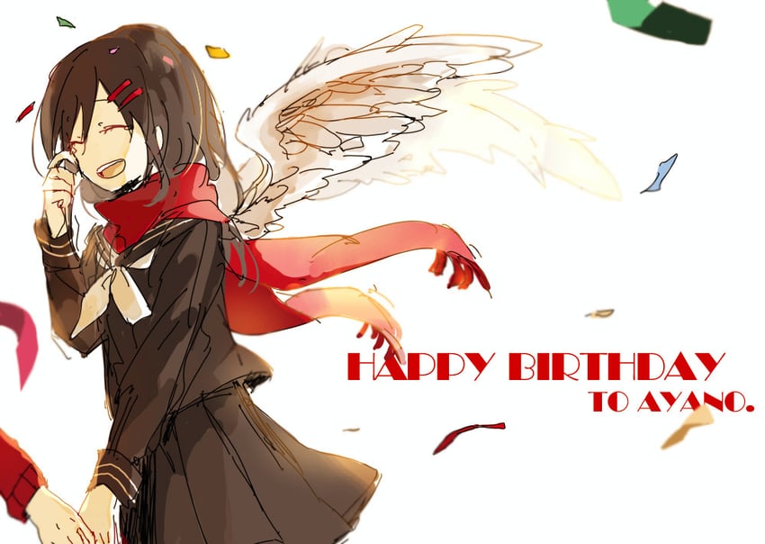 tateyama ayano and kisaragi shintarou (kagerou project and 1 more) drawn by aaniko