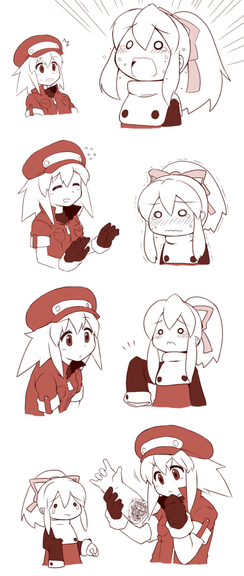 roll and roll caskett (mega man and 1 more) drawn by m.m