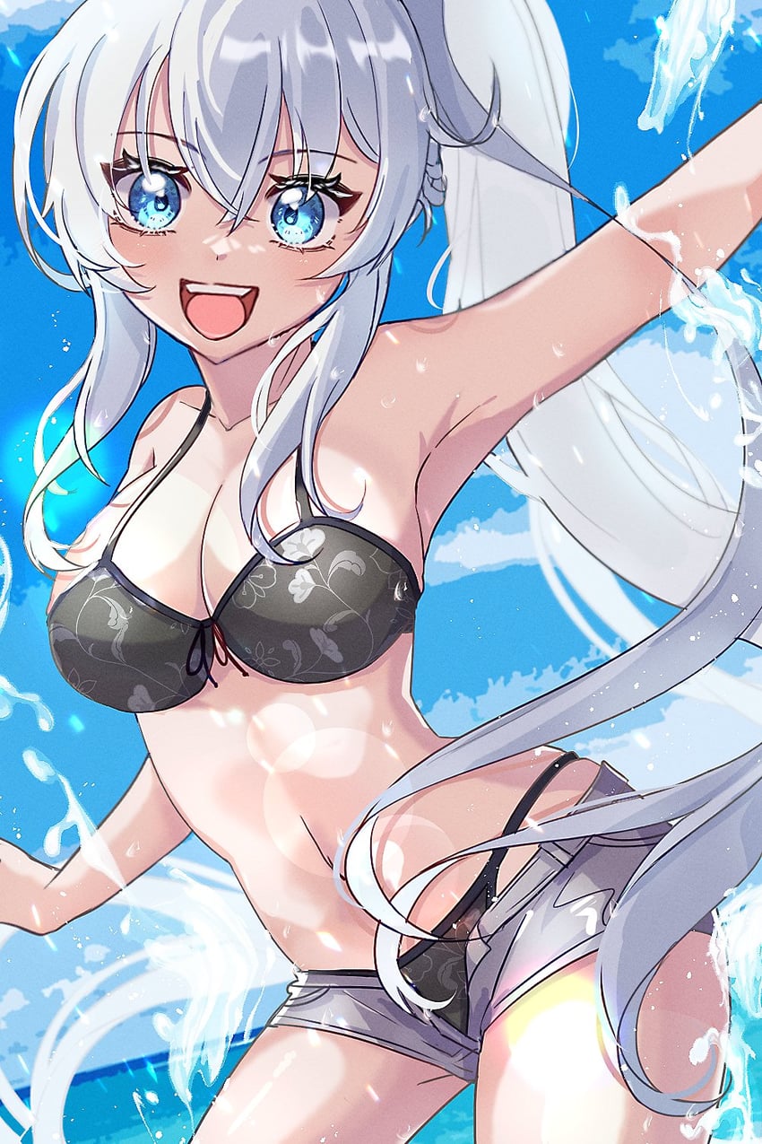 shizuna rem misurugi (eiyuu densetsu and 2 more) drawn by zer00han