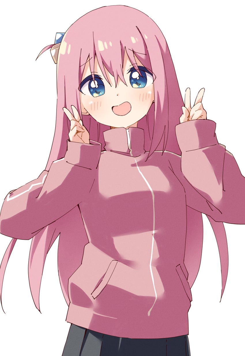 gotoh hitori (bocchi the rock!) drawn by haru_(konomi_150)