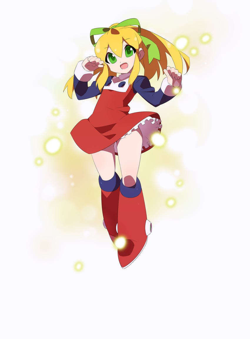 roll (mega man and 2 more) drawn by kaidou_zx