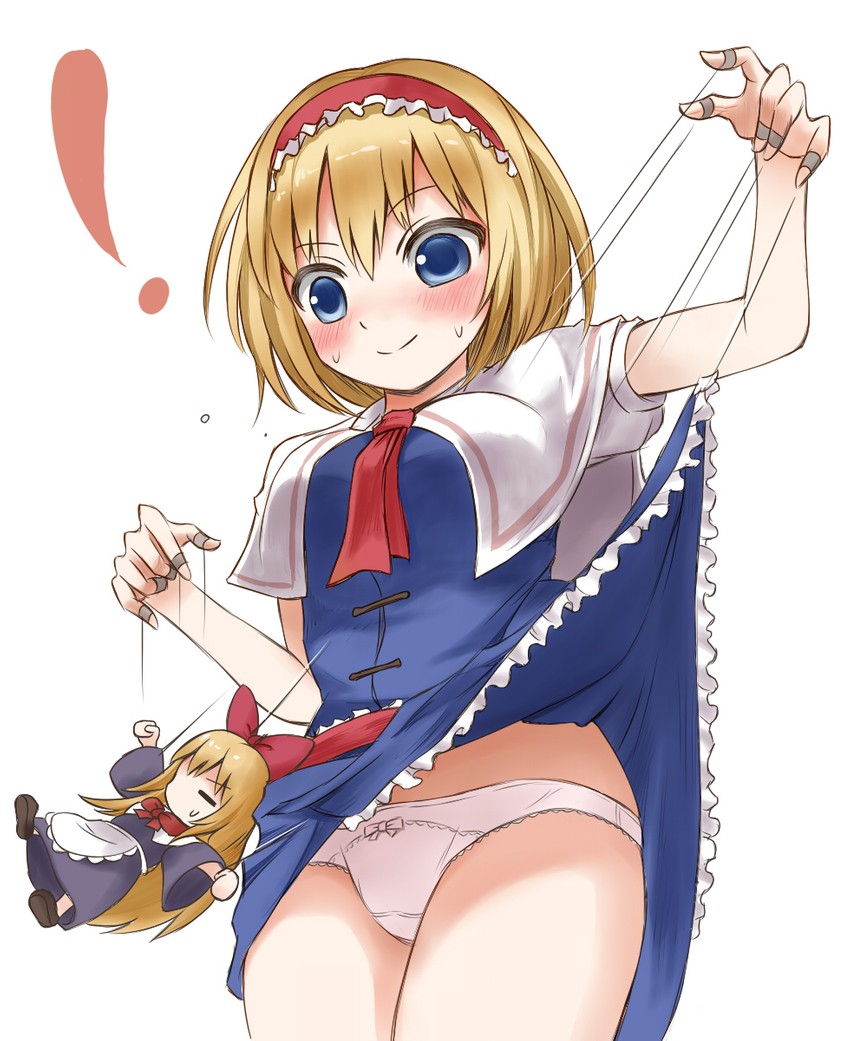 alice margatroid and shanghai doll (touhou) drawn by techi_(techi35499)