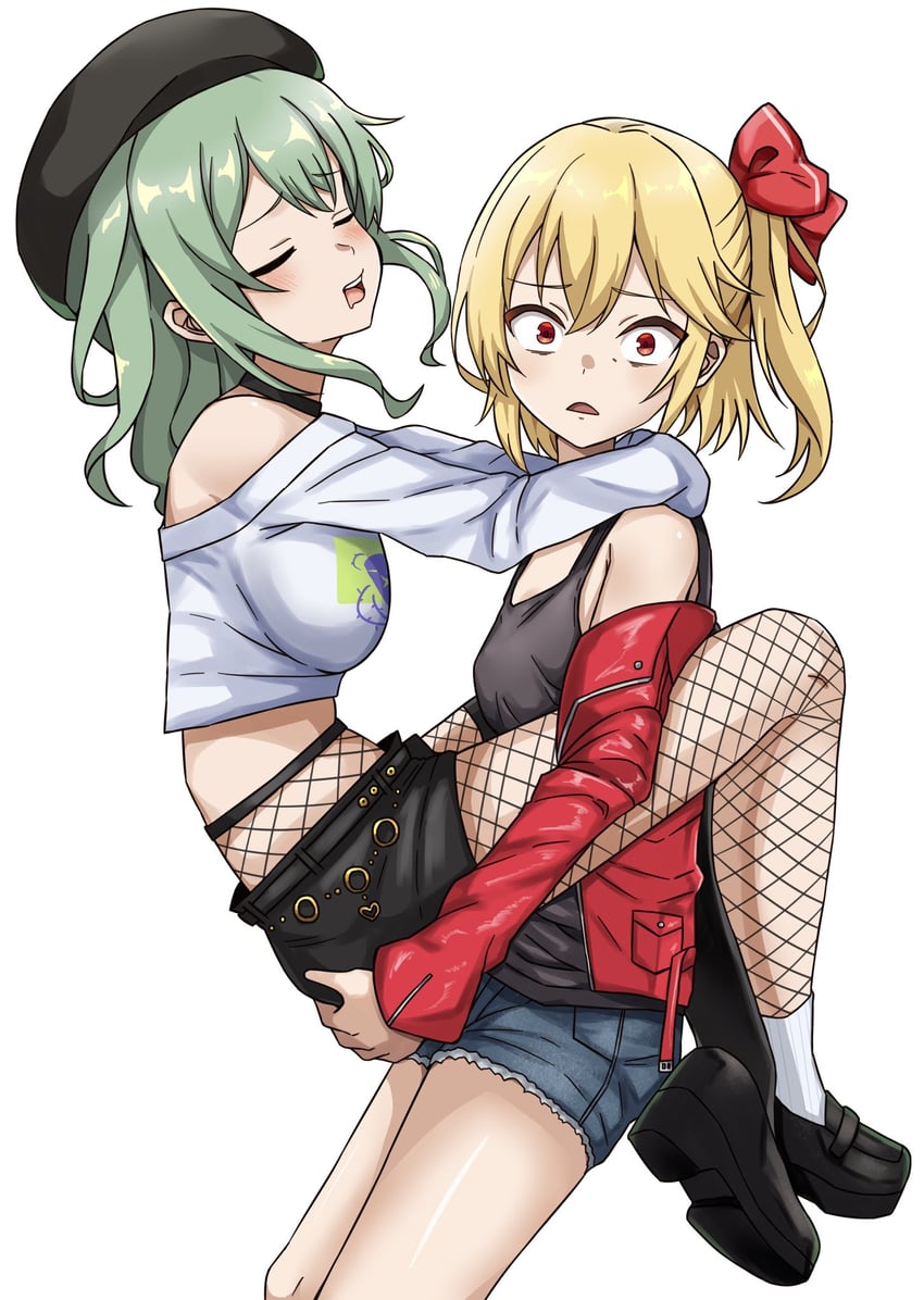 flandre scarlet and komeiji koishi (touhou) drawn by masho_makamaka