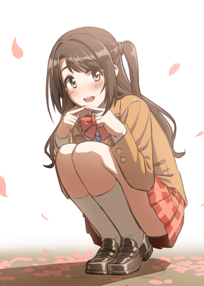 shimamura uzuki (idolmaster and 1 more) drawn by shino_(r_shughart)