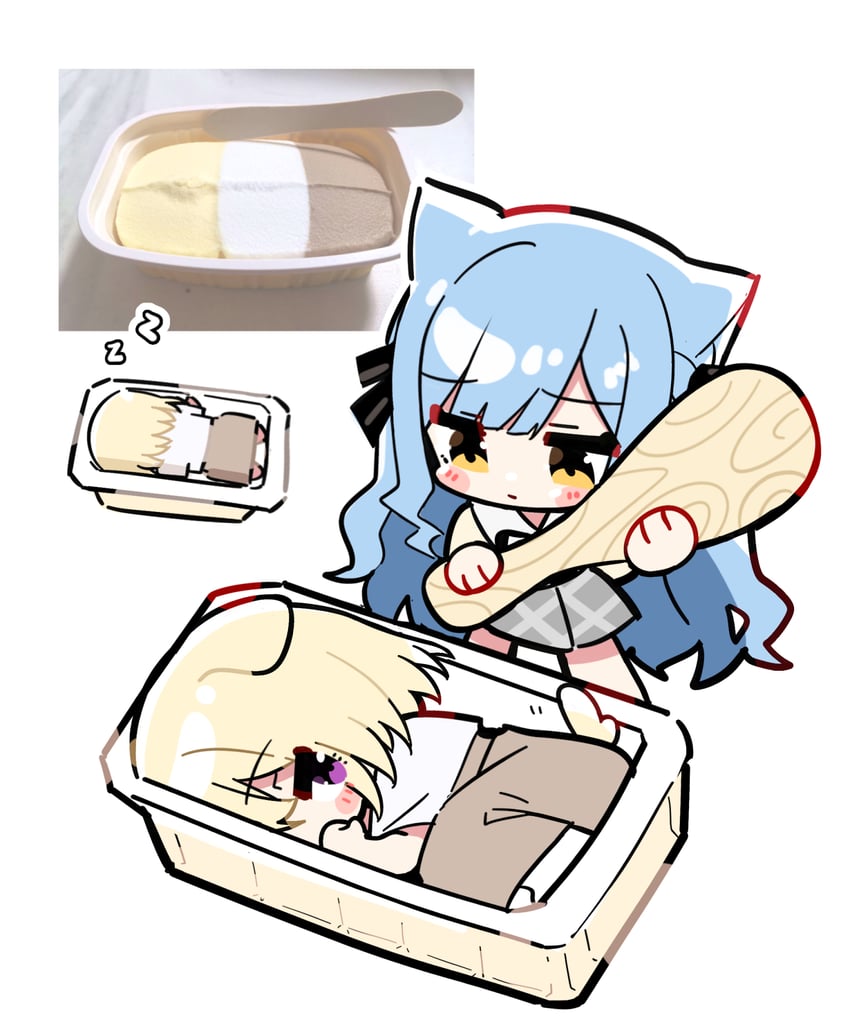 togawa sakiko and misumi uika (bang dream! and 1 more) drawn by zhanzhangzlw