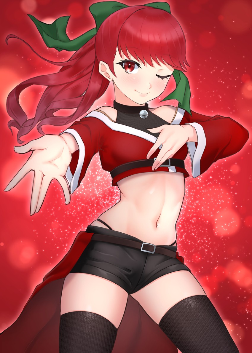 yoshizawa kasumi (persona and 2 more) drawn by reneph